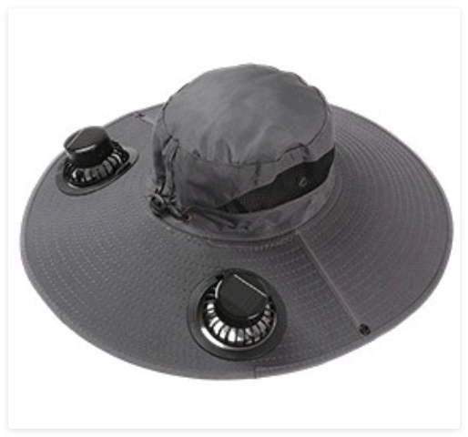 Solar Powered Fan Hat for Men and Women — Sun Protection Baseball Cap with Built-In Cooling Fan, Outdoor Hiking Fishing Gardening Hat