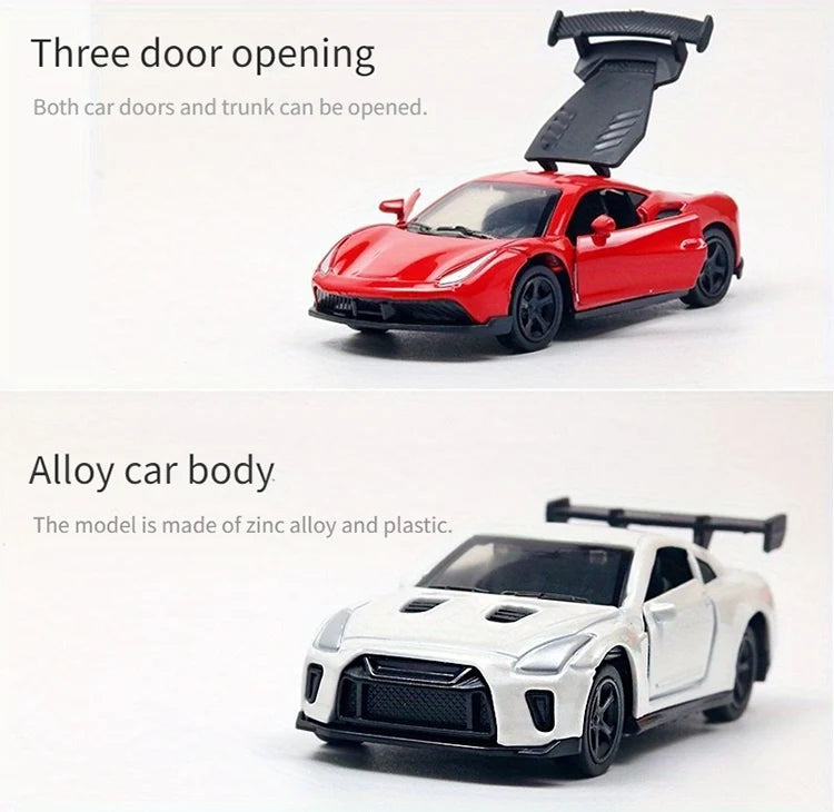 Drift Car Dashboard Toy Ornament — Swinging Mini Race Car Decoration for Car Interior, Funny Car Accessories Gift for Men and Car Lovers