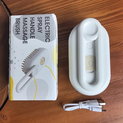 Pet Steam Brush for Cats and Dogs — 3 in 1 Spray Massage Grooming Comb, Hair Removal Deshedding Brush, Pet Cleaning Accessories