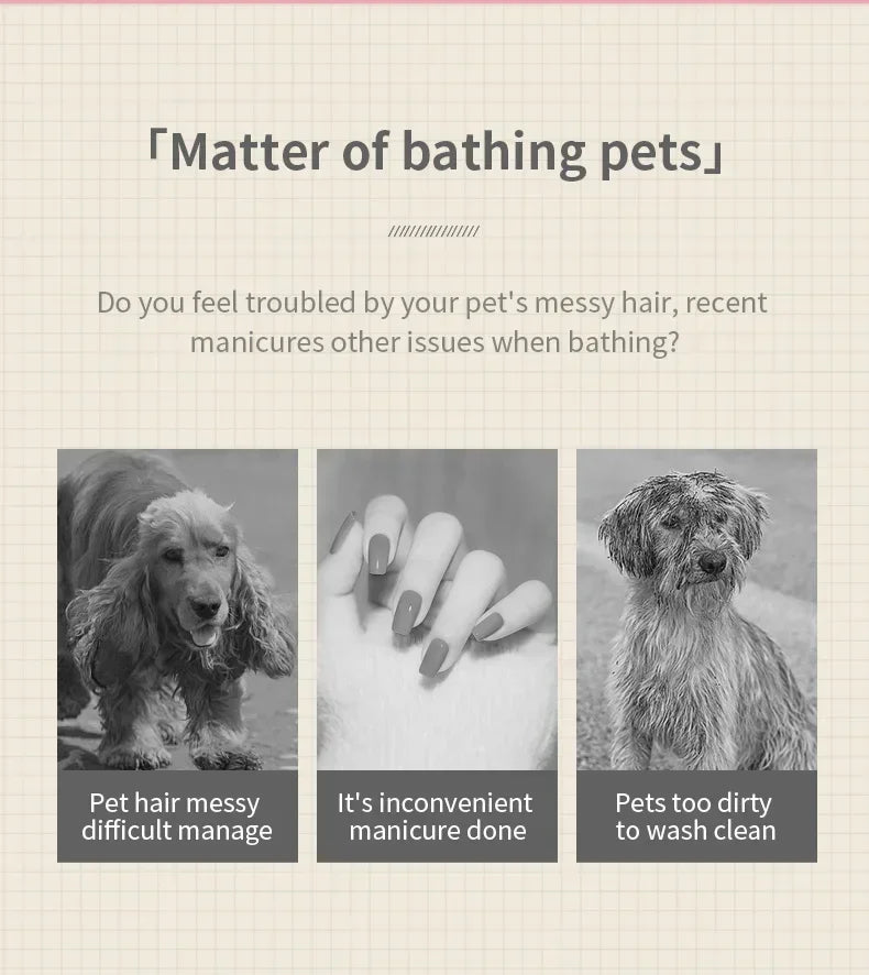 Pet Steam Brush for Cats and Dogs — 3 in 1 Spray Massage Grooming Comb, Hair Removal Deshedding Brush, Pet Cleaning Accessories