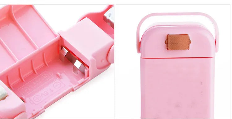 Mini Heat Bag Sealer Machine — Portable Handheld Food Bag Resealer for Chips, Snacks, Frozen Food, Plastic Bag Heat Seal Tool